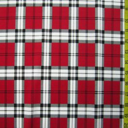 Checker or Plaid - Printed Spandex